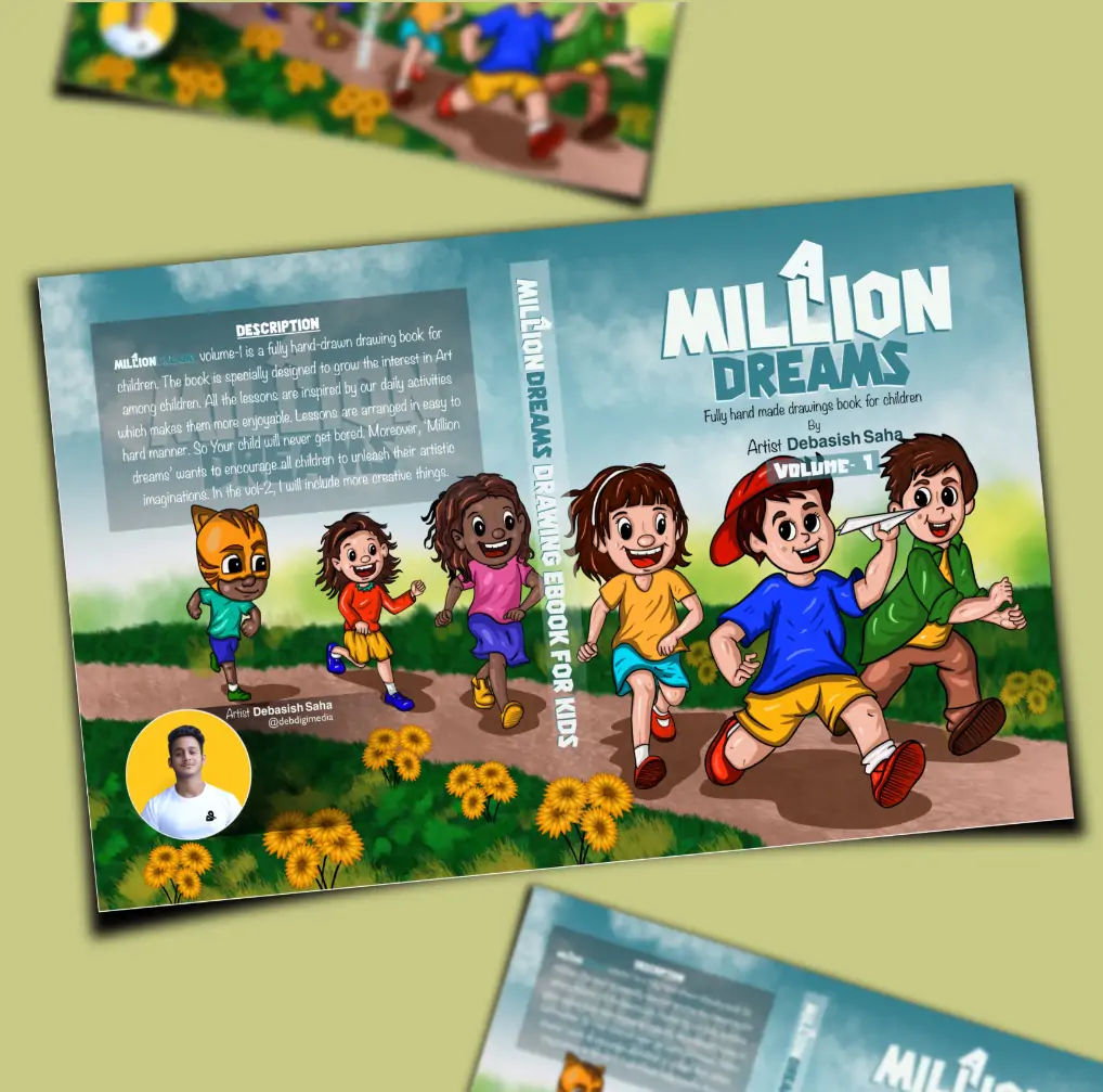 Creative Logo, Graphic Design & Book-Cover Design Service by debdigimedia - Image 6