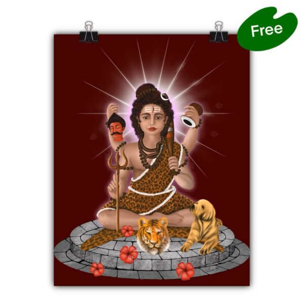 Free Shree Batuk Bhirab Baba's Painting for all